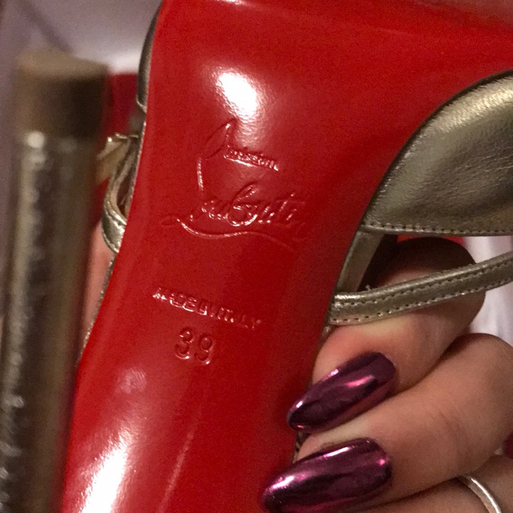 SOLD Christian Louboutin Kadreyana 100 Nappa - Picture 5 of 7